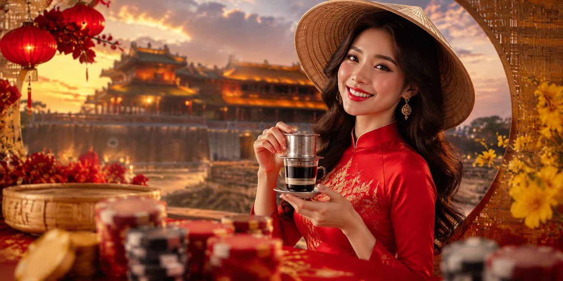 Người dùng Huế trải nghiệm giao diện tiếng Việt của 2ng với nón lá truyền thống